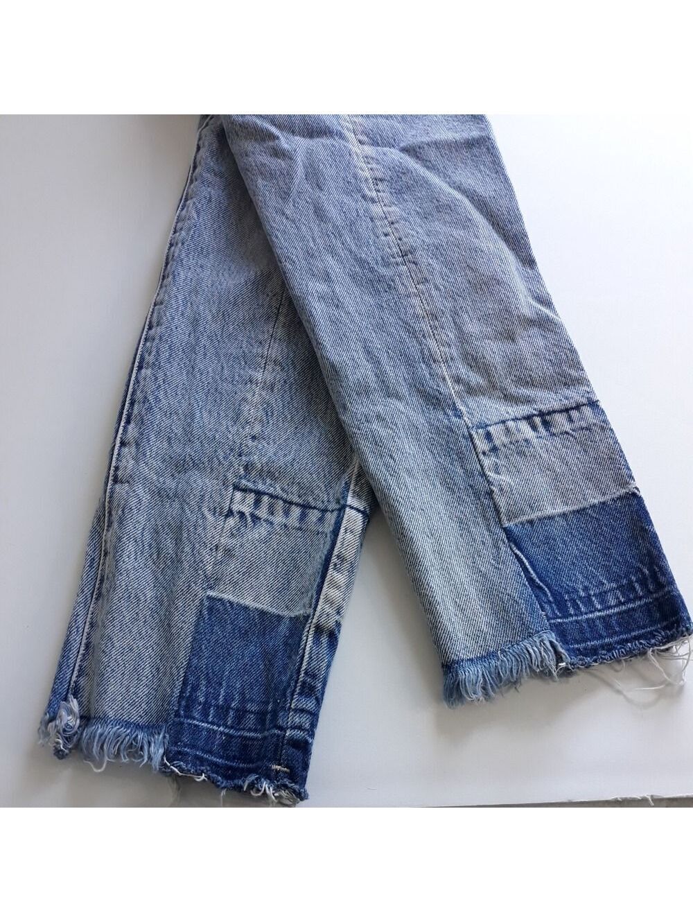 GARAGE DENIM Jeans Unique Stonewash Mix Vintage HiRise Size 1 Y2K
